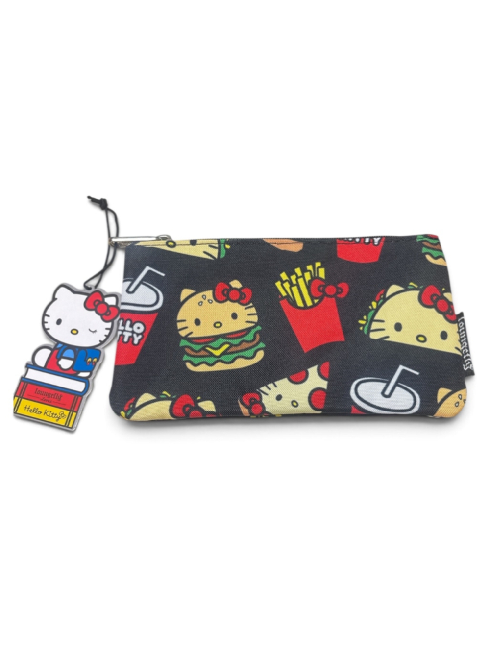 Loungefly Hello Kitty Cosmetic Bag One Size Black Red